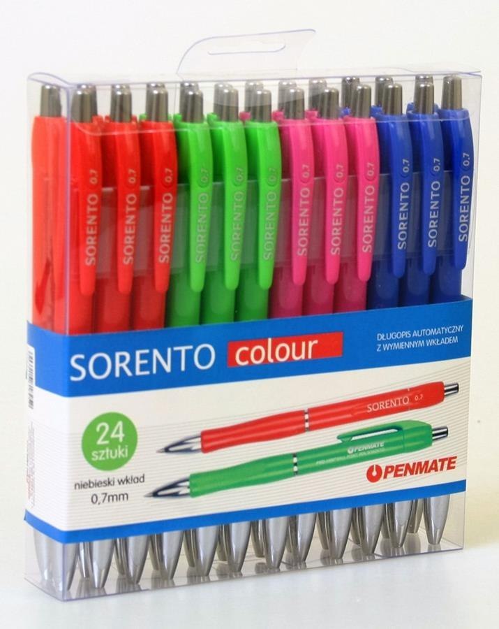 BALL PEN SORENTO PENMATE COLOR MICRO TT7499